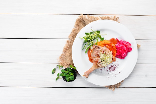 Danie ze świeżych składników